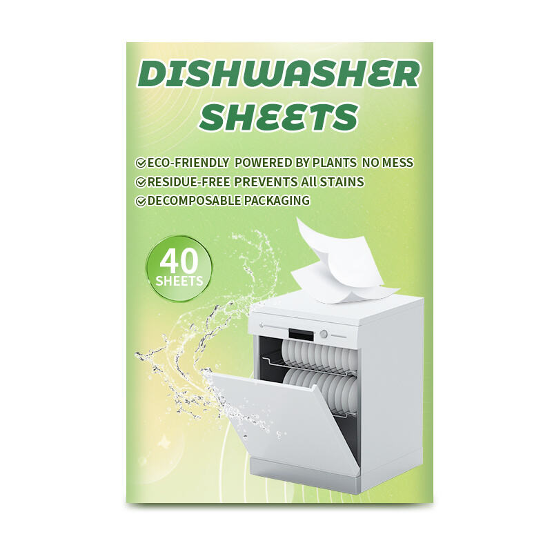 Plastic Free Dishwashing Soap Strips Eco Dishwasher Detergent Sheets