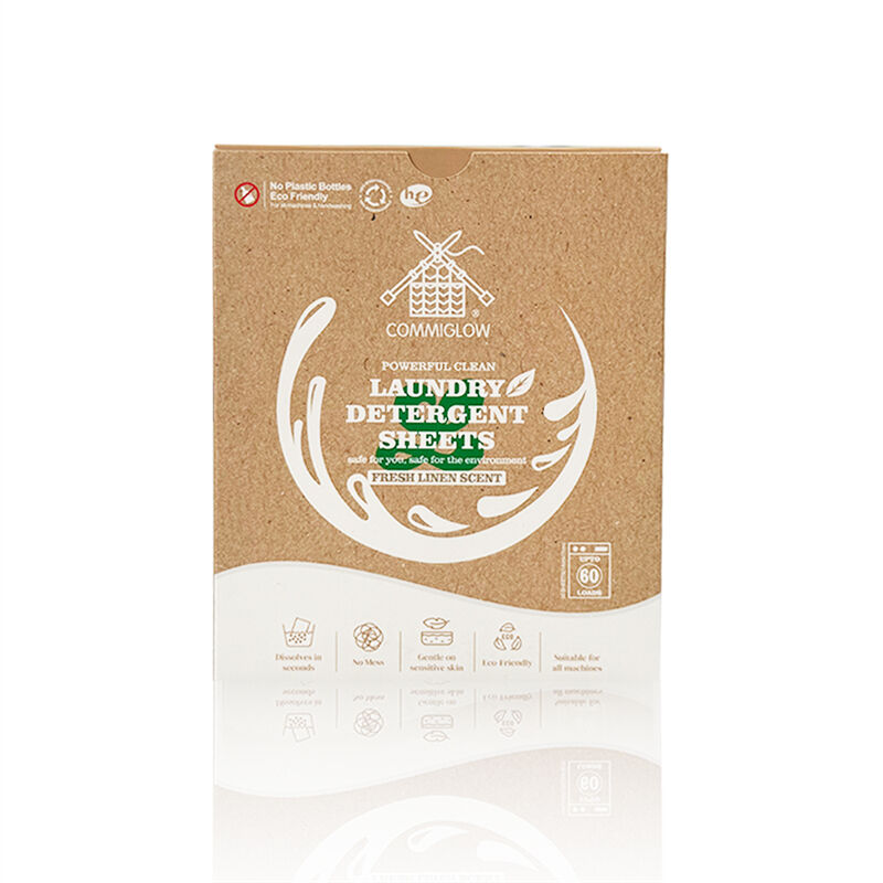 Factory Wholesale Biodegradable Laundry Detergent Strips Laundry Sheet