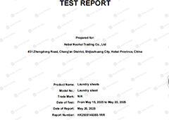 Nuohui Laundry sheet REACH HK2505146388-1RR Report SVHC 247 Test report.sign