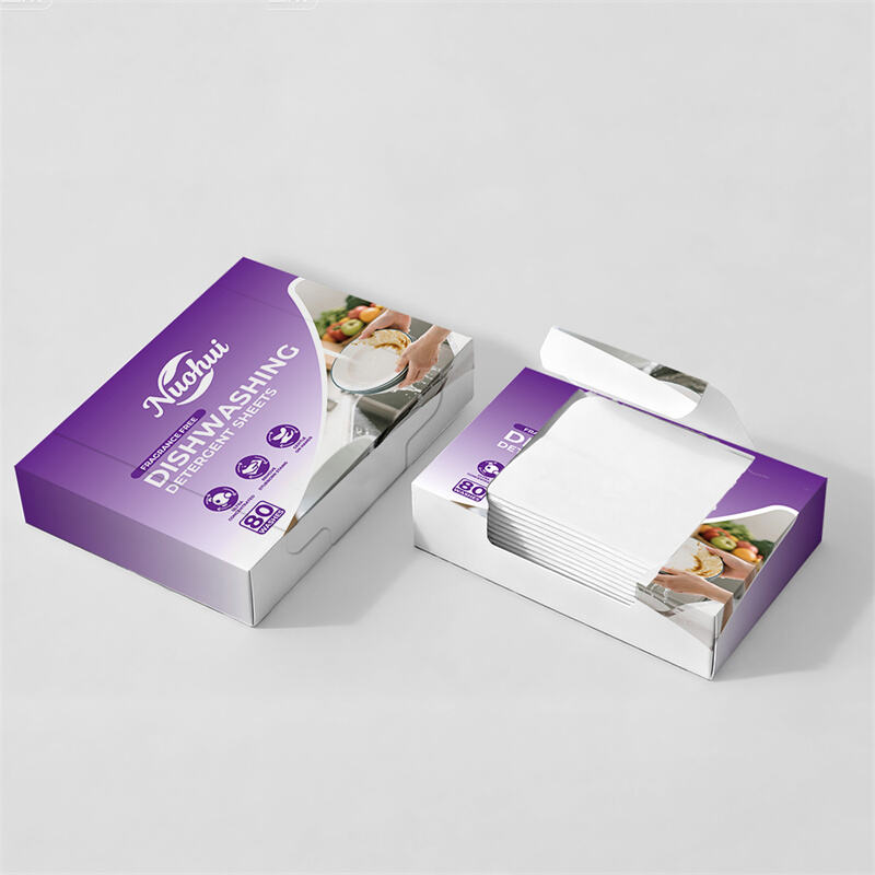 Naturlig, plantebasert oppvaskmaskinrengjøringsplate