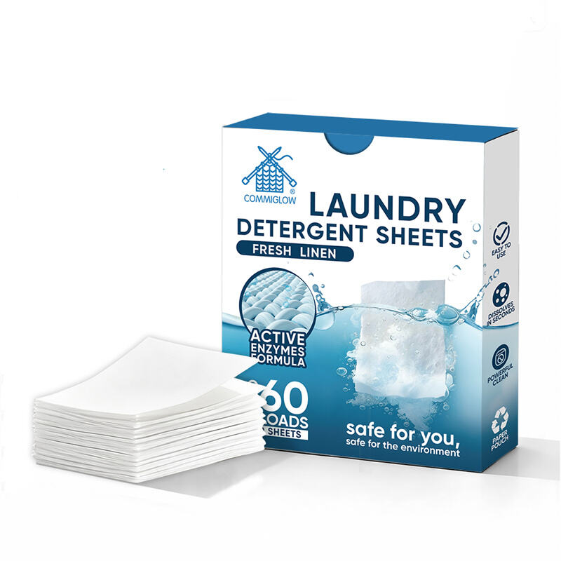Eco friendly Washing Strips Laundry Detergent Sheets