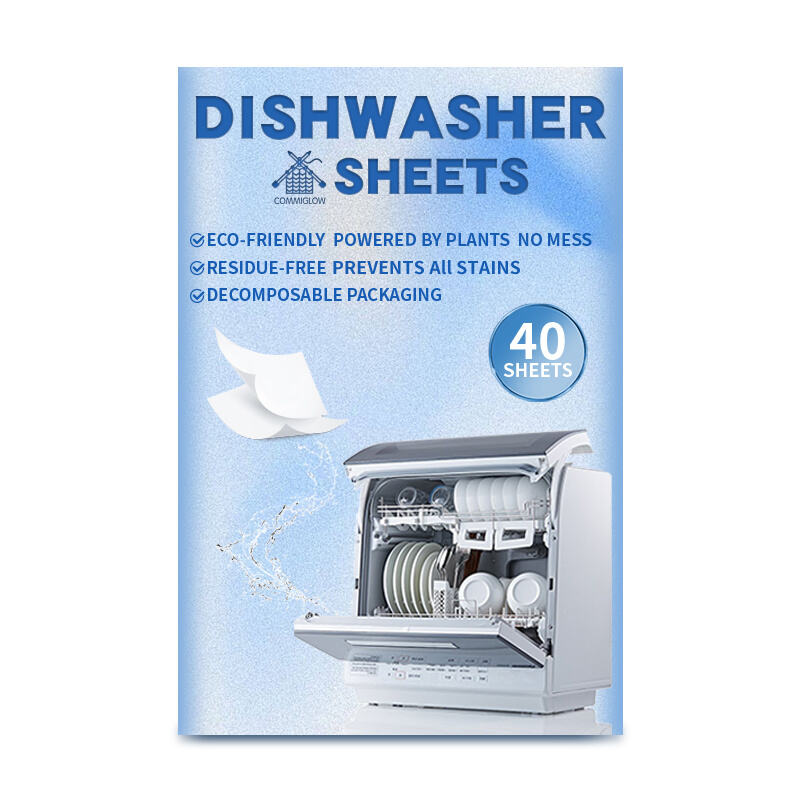 OEM Dishwasher Washing Strips Eco Friendly Dishwashing Sheets