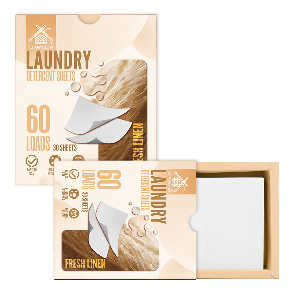 REACH MSDS FSC Plant Based Eco Friendly Laundry Detergent Sheets 