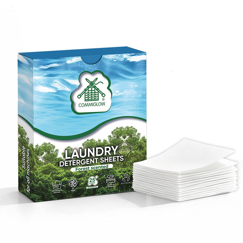Plant Based Eco Friendly Laundry Detergent Sheets