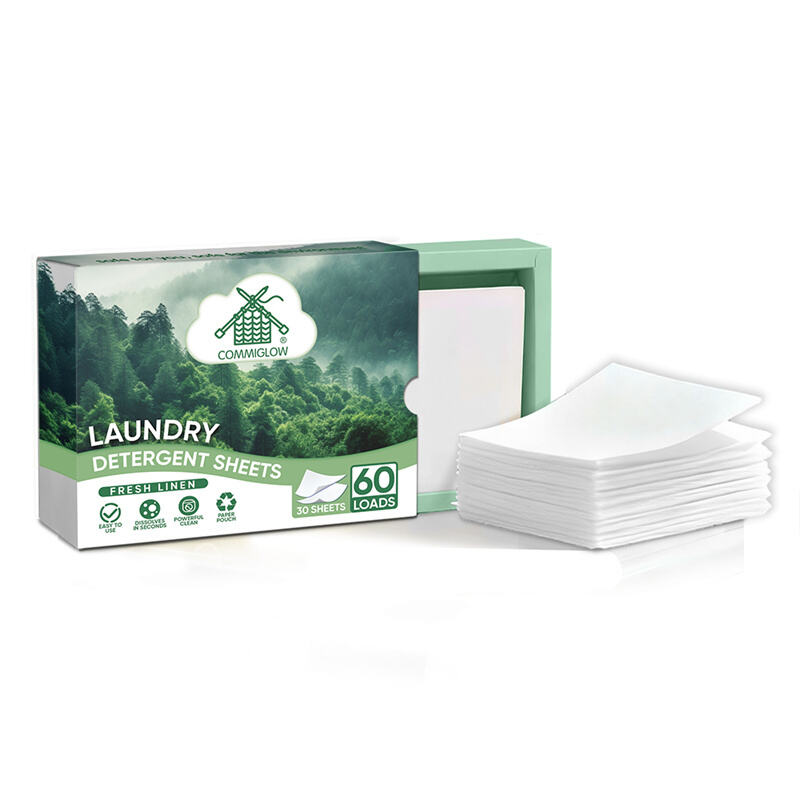 Eco Friendly Biodegredable Laundry Detergent Sheet