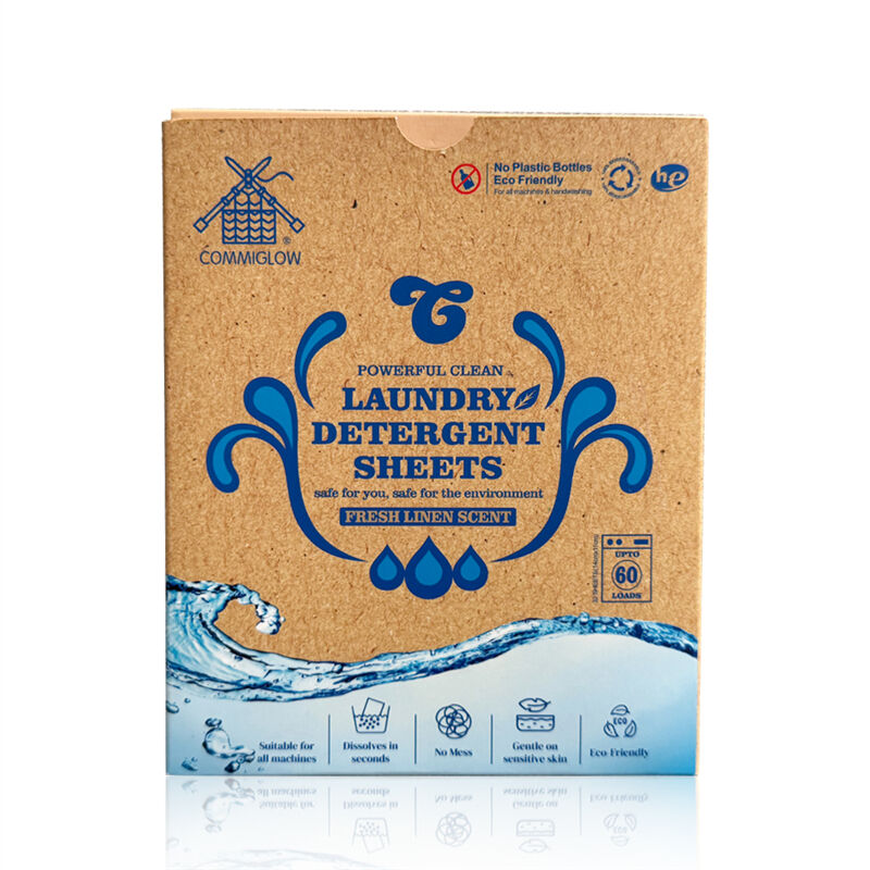 Eco Friendly Cleaning Supplier Laundry Detergent Sheets