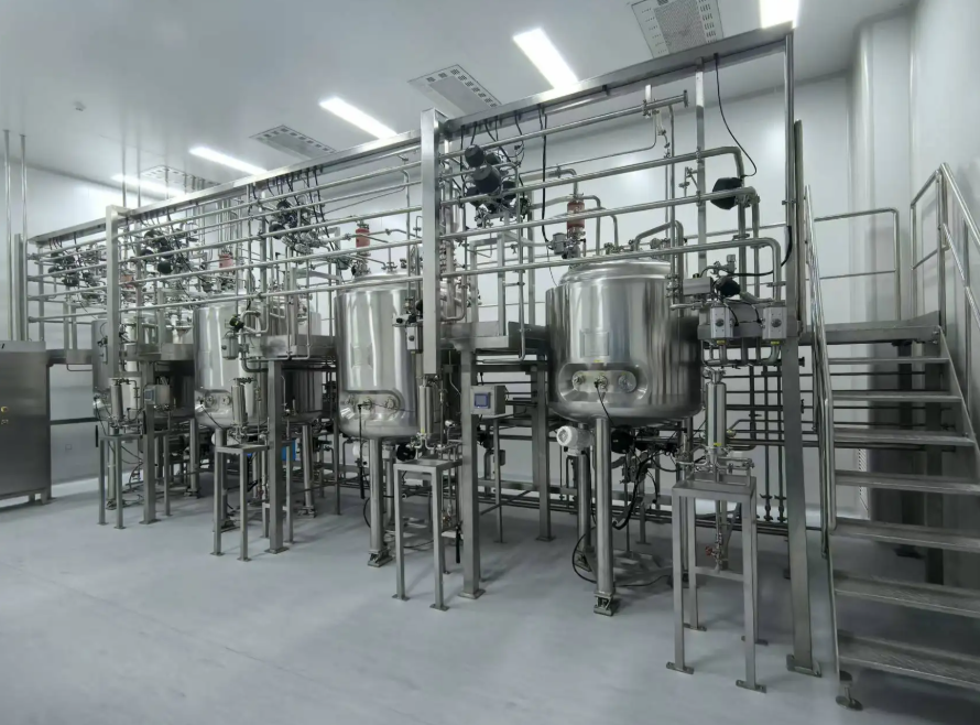High-Quality Vacuum Formulation Vessel for Biopharmaceuticals