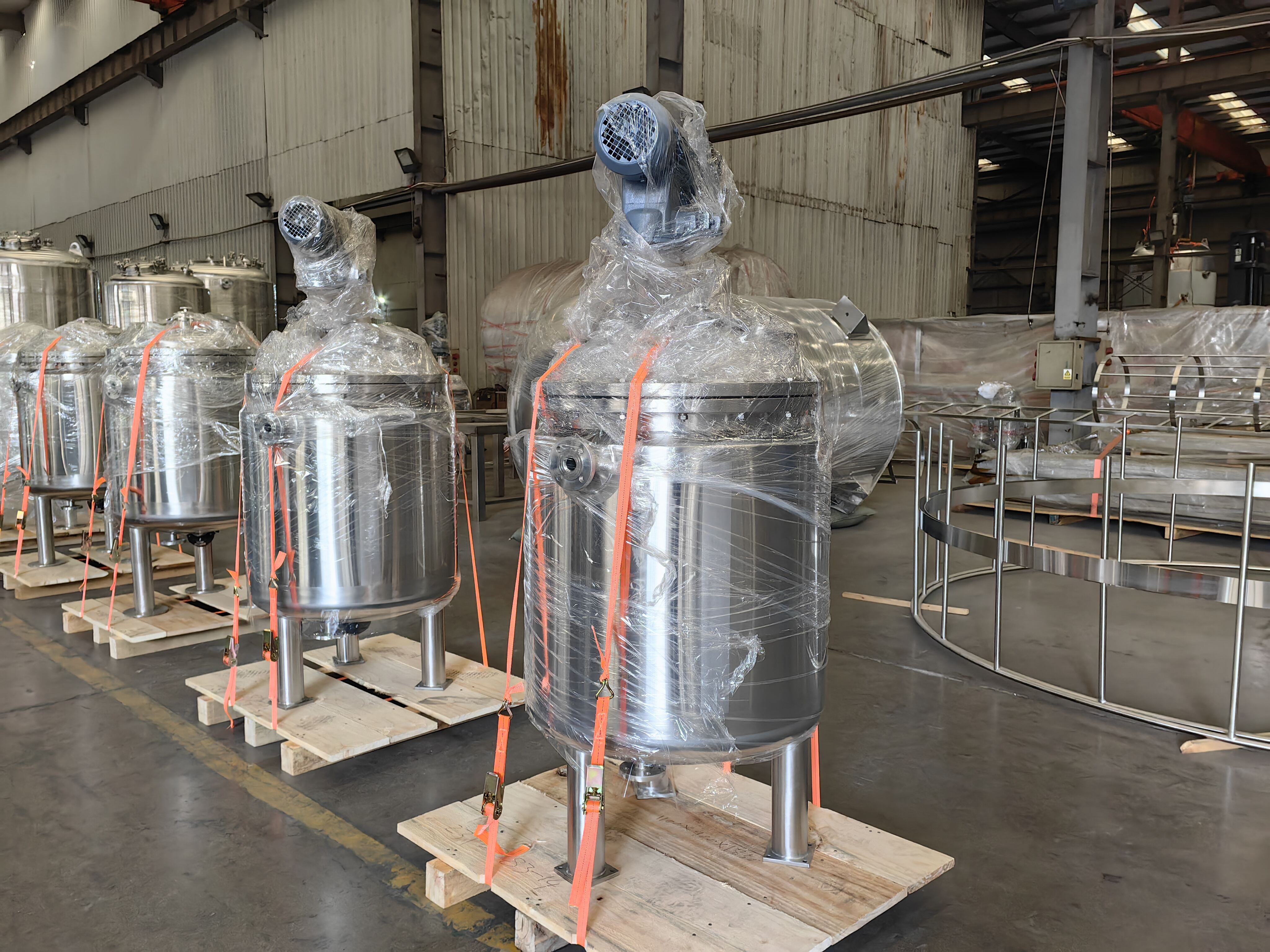 High-Quality Jacketed Mixing Vessel for Biopharmaceutical Applications