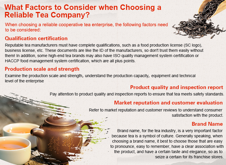 What Factors to Consider When Choosing a Reliable Tea Company?
