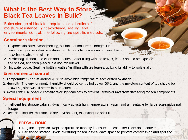 What Is the Best Way to Store Black Tea Leaves in Bulk?
