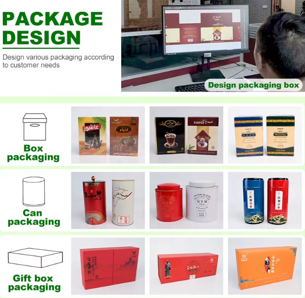 Are there biodegradable packaging options for wholesale tea bags?
