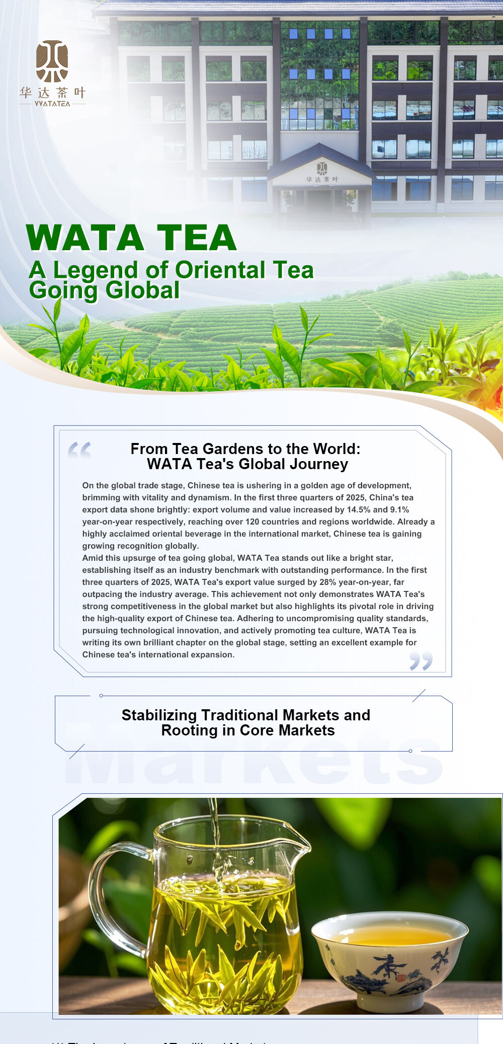 WATA Tea: A Legend of Oriental Tea Going Global​