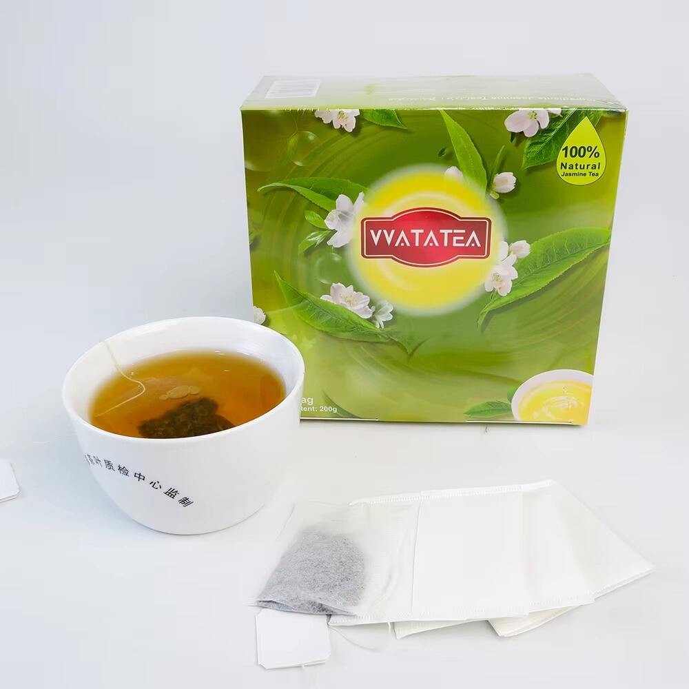 product natural 100 pure loose leaf  jasmine green tea bag  tea company supply  private label custom tea-0