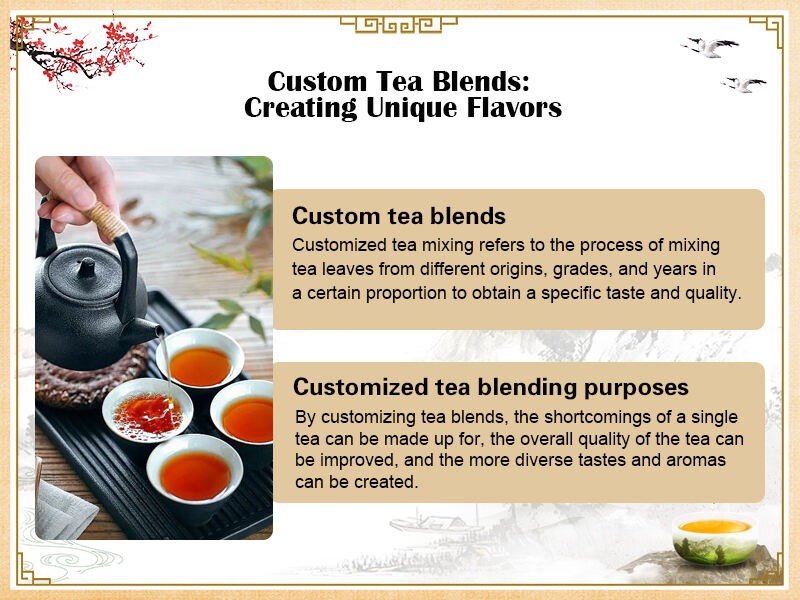 Custom Tea Blends: Creating Unique Flavors