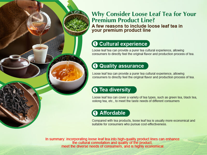 Why Consider Loose Leaf Tea for Your Premium Product Line?
