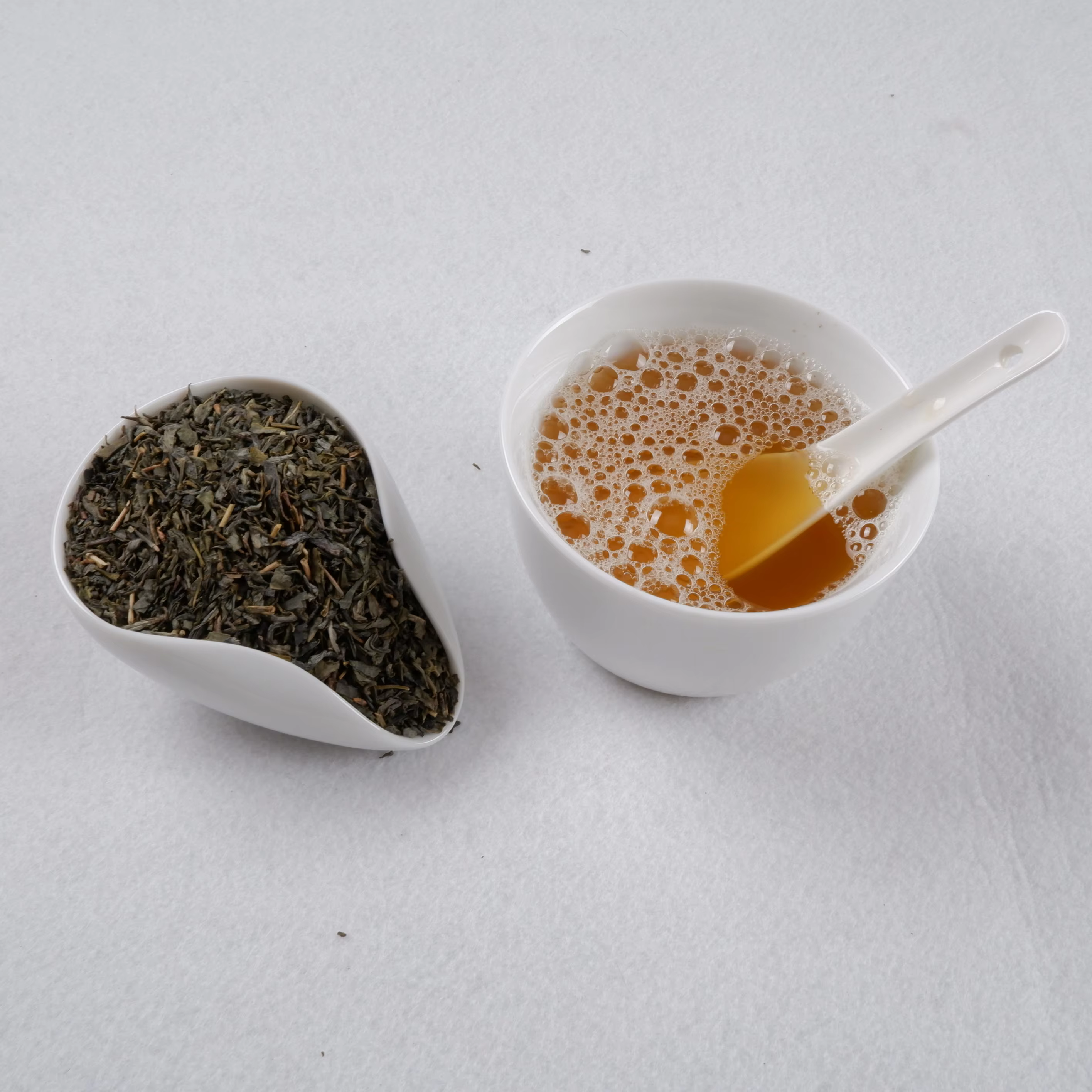 Popular Africa Mouritania Chinese Beverages Loose Green Tea Chunmee 8147 for Pure Tea Factory details