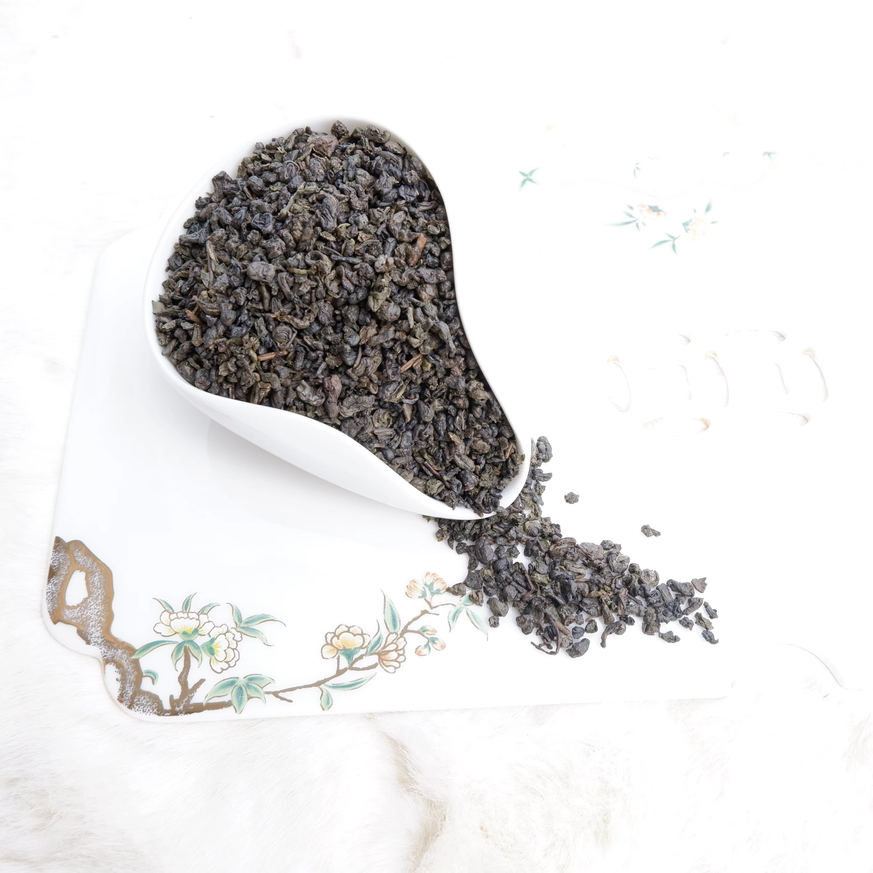 China Green Tea Africa  Popular  3505 Loose Tea Gunpowder Green Tea manufacture