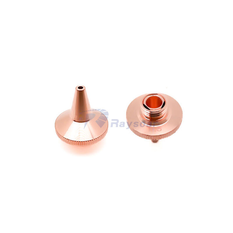 نازل برش لیزری دو لایه Raysoar D17 H19 M8mm برای سر برش لیزر CKY Raytools Bodor Ospri