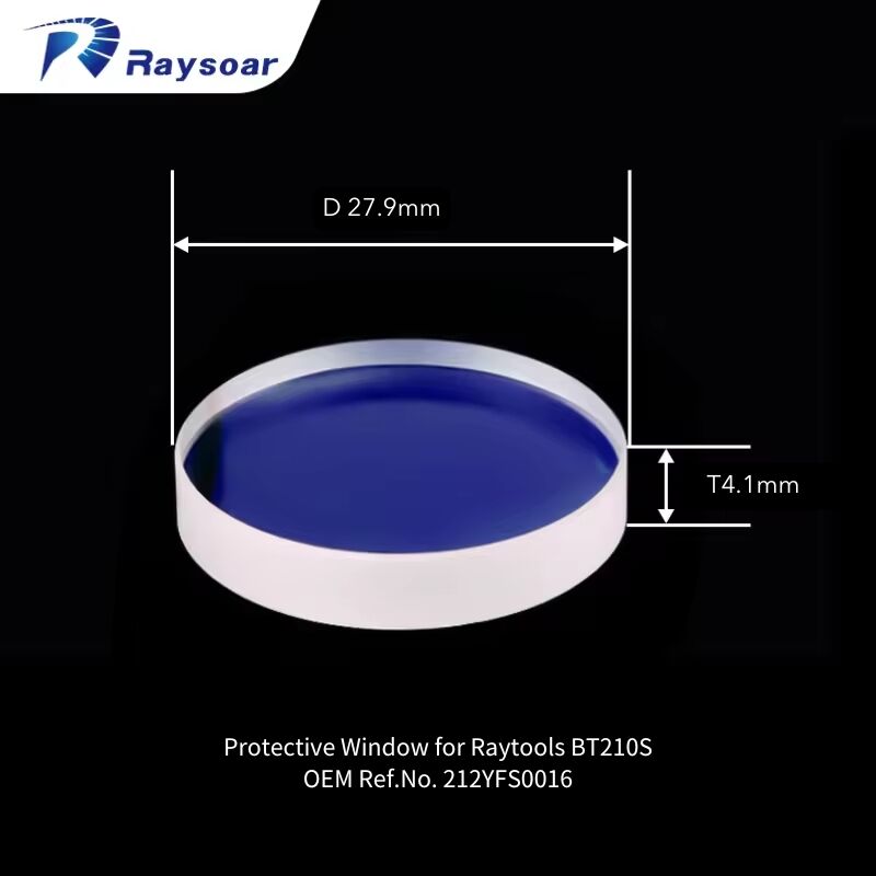 Laser Protective Window D24.9*T1.5mm D27.9*T4.1mm for Raytools BT210/BT210S