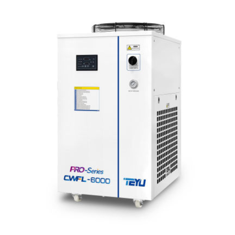 Laser Water Chiller TEYU CWFL-6000 for 6kw Fiber Laser Cutting Machine