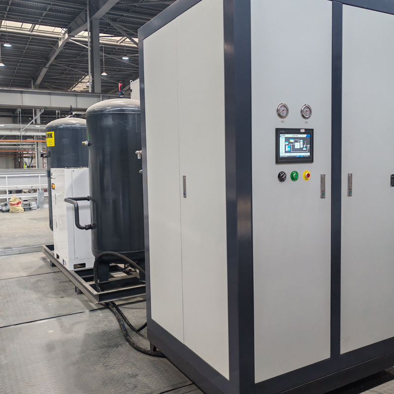 How to reduce nitrogen generator energy consumption in laser operations?