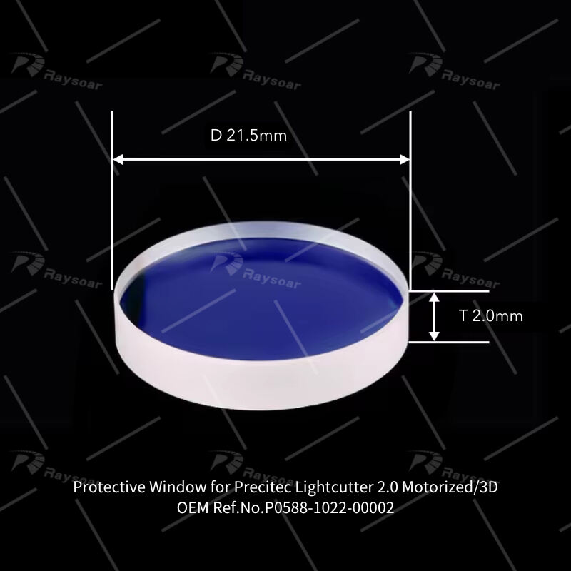 Laser Protective Window D21.5*T2.0mm D30*T5.0mm for Precitec Lightcutter 2.0