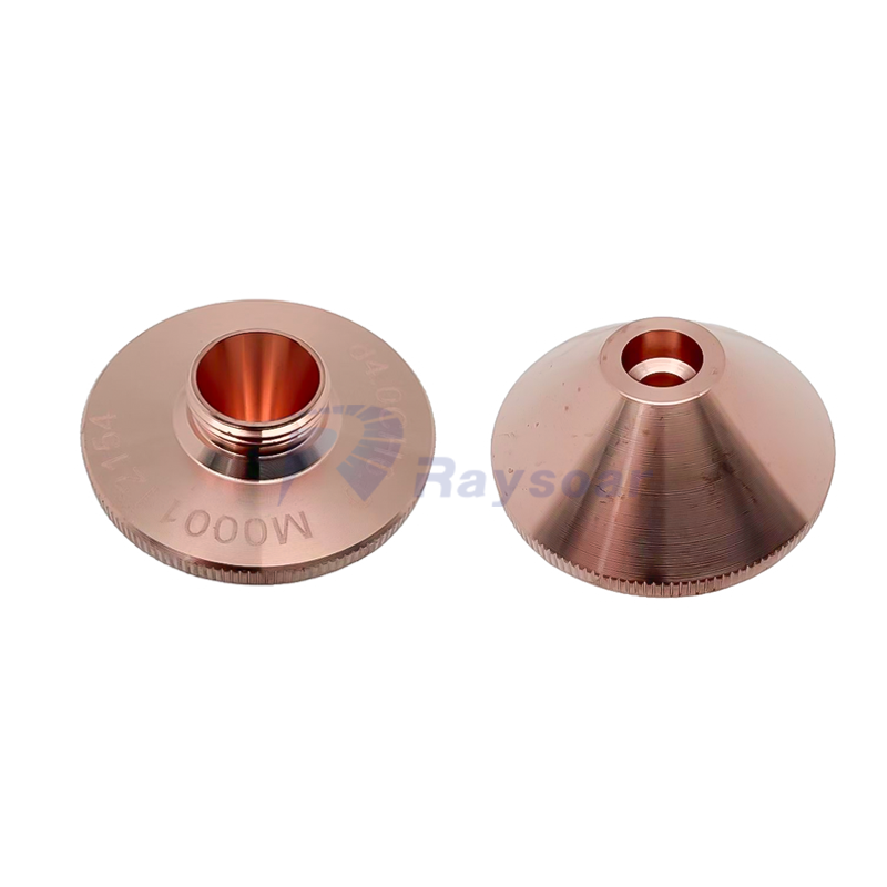 Lézeres vágófej fúvóka D28 H15 M13, egyszeres rétegű BST lézeres vágófúvóka az LVD lézeres vágógépekhez