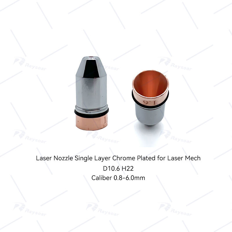 Laser Cutting Nozzle D10.6 H22mm for Laser Mech