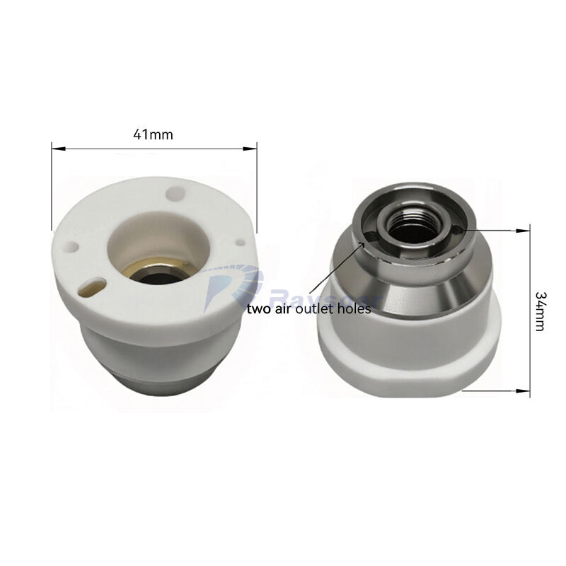  Laser Consumables Ceramic Nozzle Holder D41 M11  H34mm For BOCI