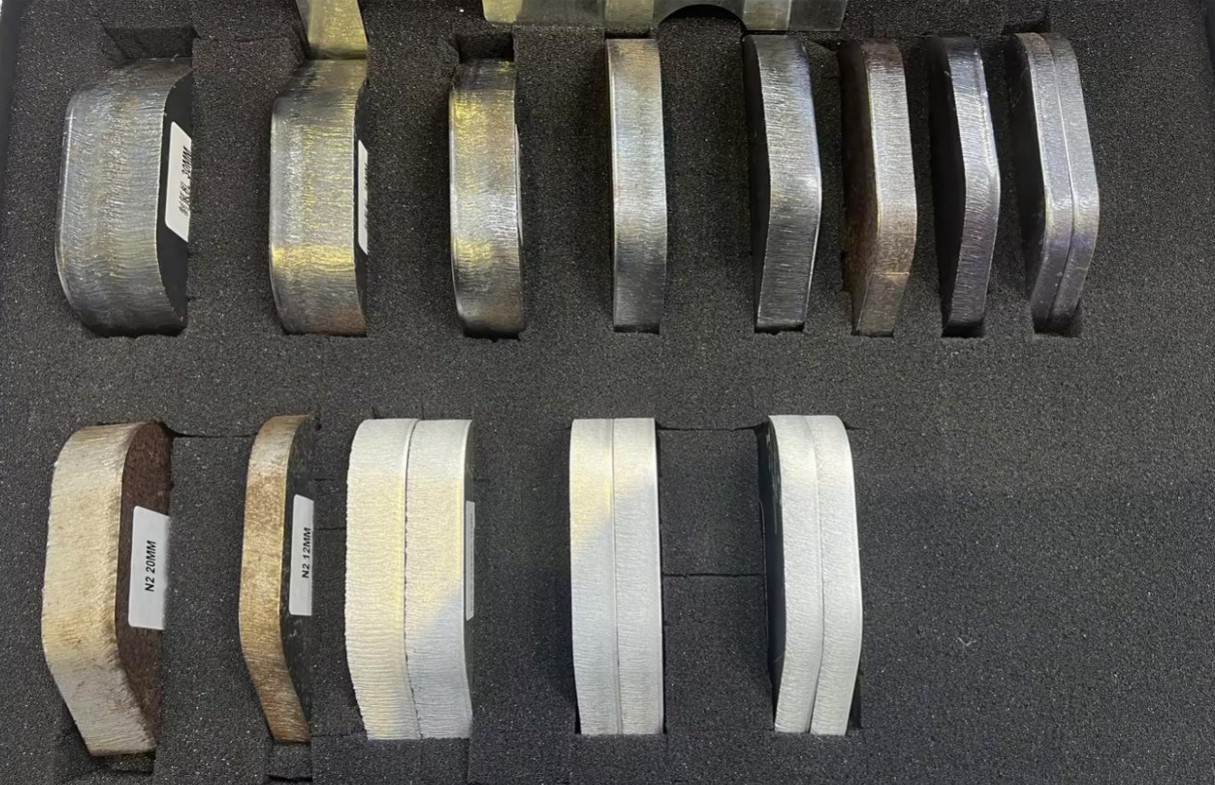 Parhaat typen ja hapen sekoitussuhteet laserleikkausta varten