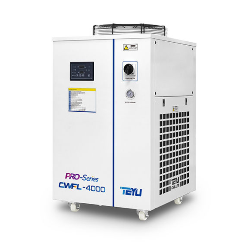 Laser Water Chiller TEYU CWFL-4000 for 4kw Fiber Laser Cutting Machine