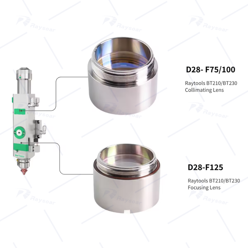 Laser Focusing Lens Collimating Lens Assembly For Raytools BT210S Laser Cutting Head