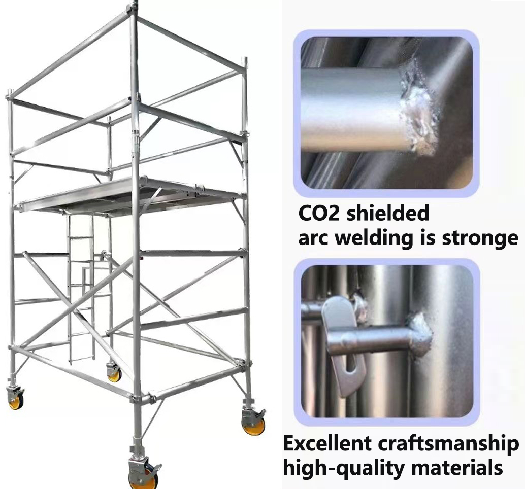 Can scaffolding be customized for construction site needs?
