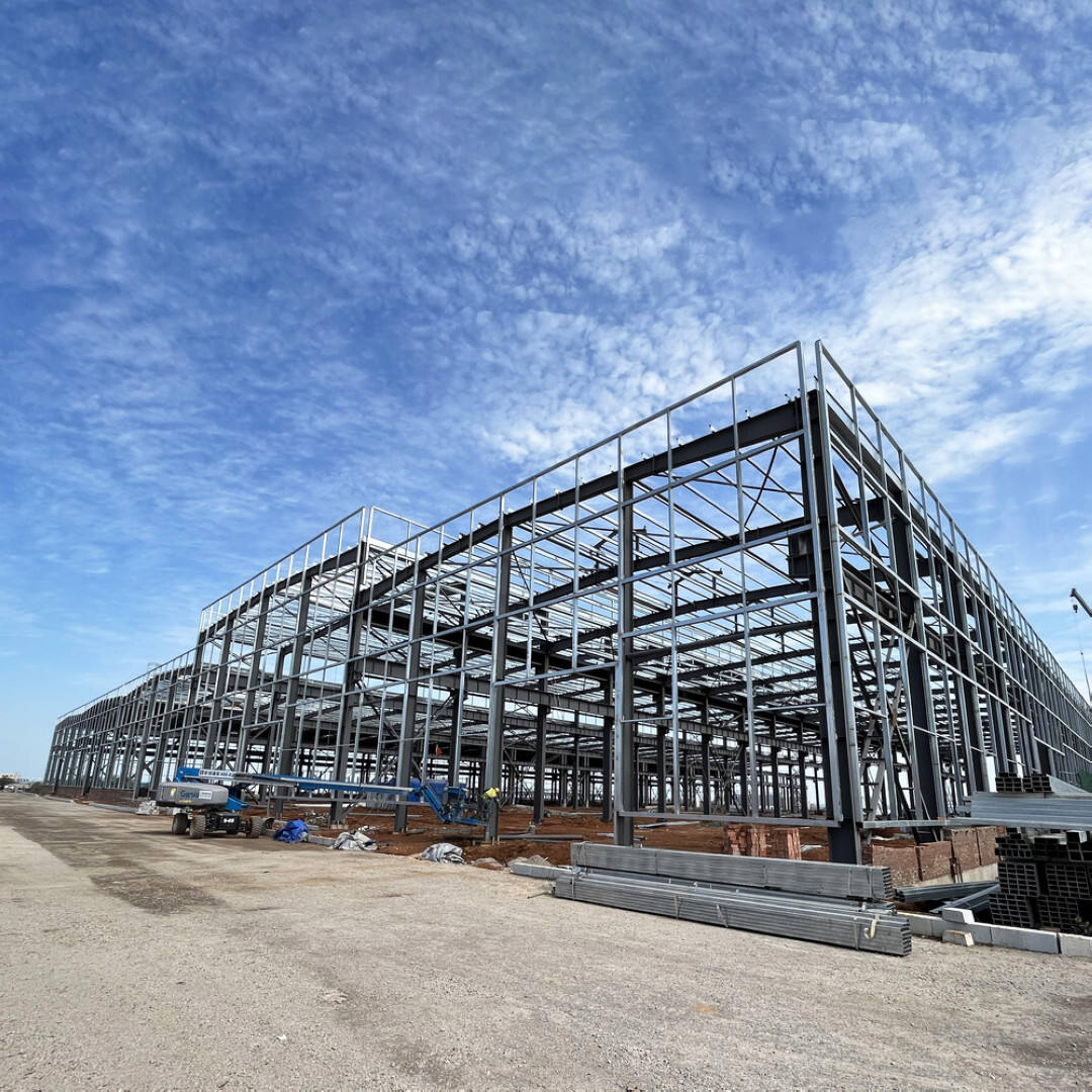 Steel structure building