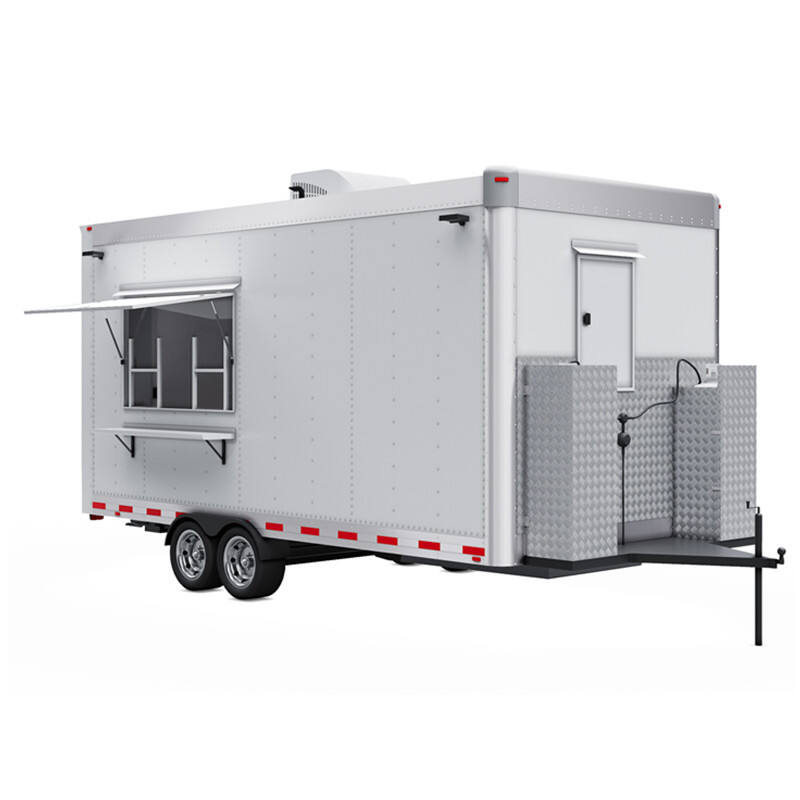 Premium Portable Custom Concession Trailer For Sale Fully Equipped With Fryer