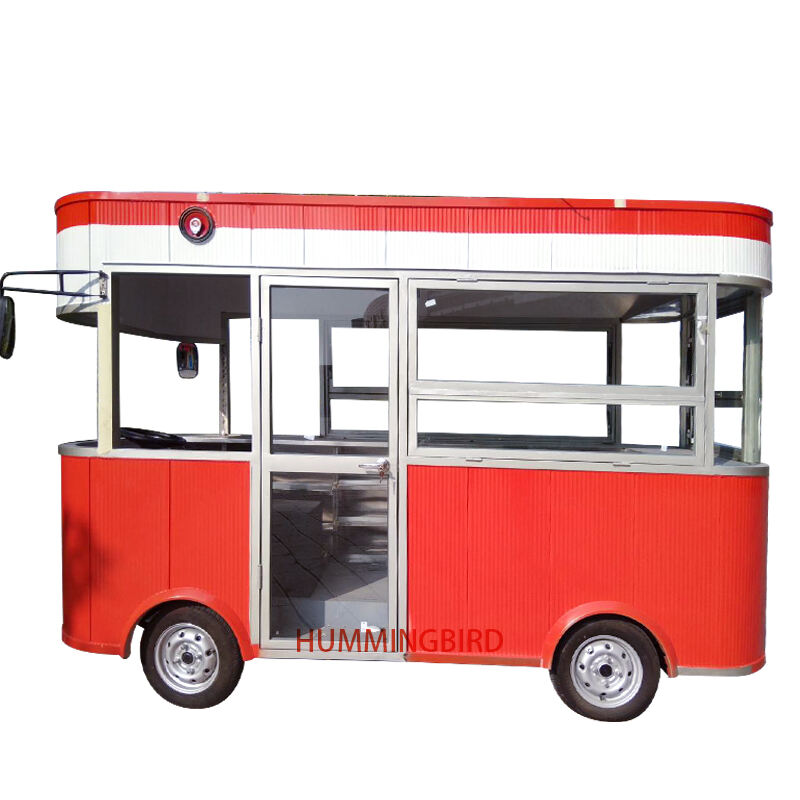 16 piedi Food Truck Personalizzazione Concession Catering Mobile Bar BBQ Food Van Completamente Attrezzato