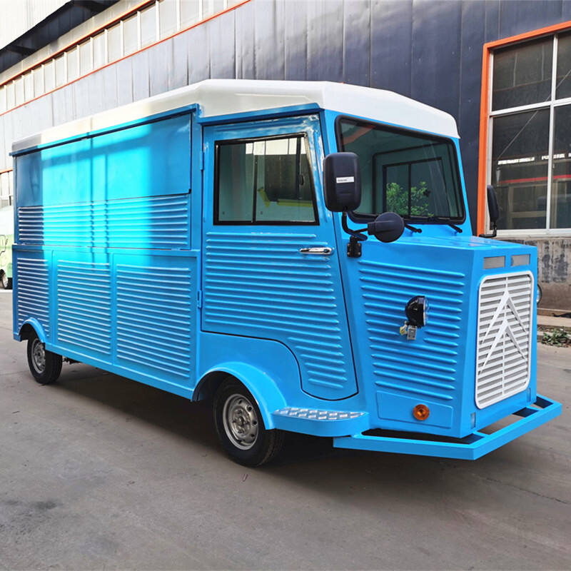 Personalização Street Food Trucks Fornecedores Fast Food Van Com Fritadeira Fogão Gás Chapa