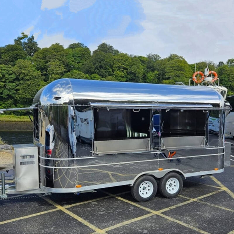 Personalizzazione di camion per alimenti Airstream Food Trailer di alta qualità in vendita