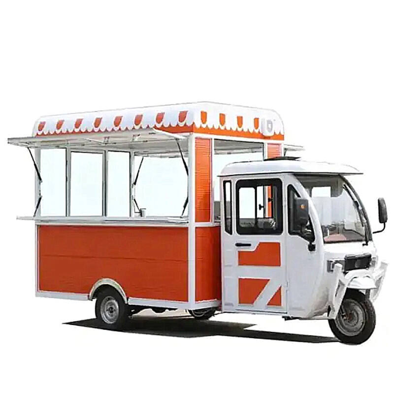 2024 Tricycle Tuk Hot Dog Gelato Colazione Food Truck Carrello In Vendita