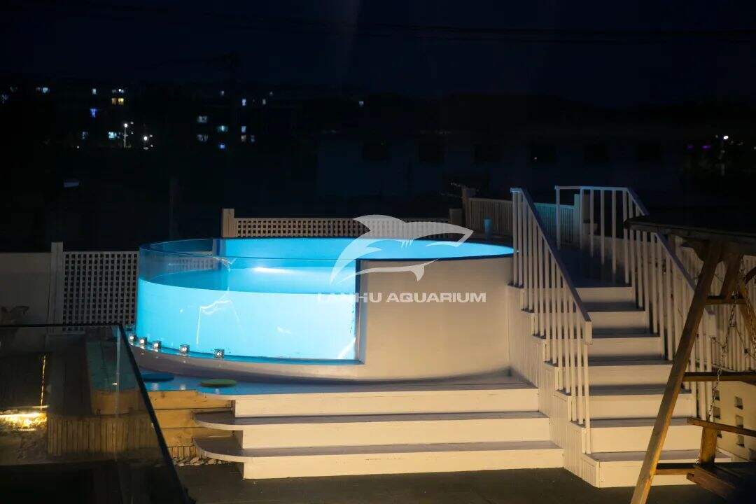 [Lanhu Aquarium Engineering Project] Opmærksomhed på detaljer | Akrilvarmtvandsbassin færdiggjort til Youtang Independent Courtyard i Yanqing, Beijing.