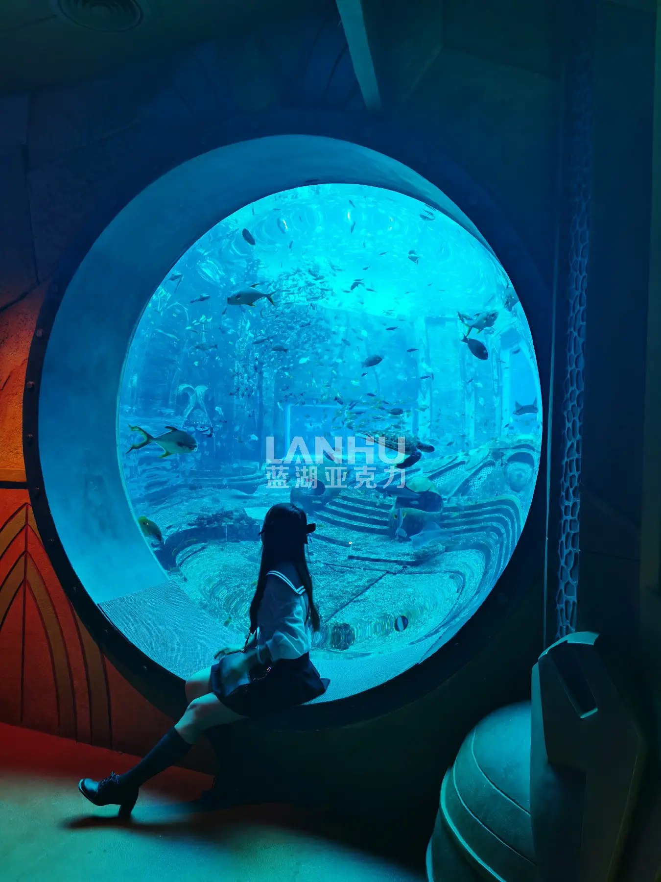 What else can acrylic be used for besides fish tanks?