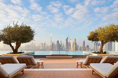 The UAE’s longest suspended infinity pool just opened on the world’s longest cantilever building