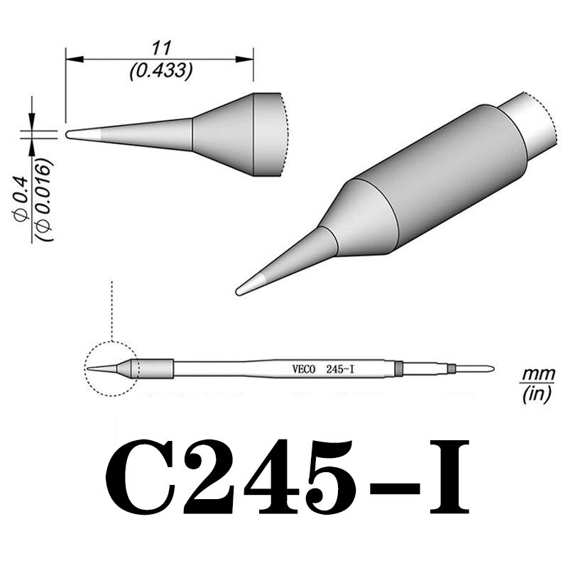   C245 Series Unparalleled Durability, and a Universal Fit for a Diverse Range of Soldering Instruments