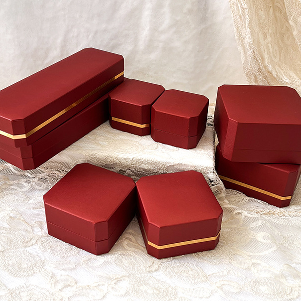 Wholesale Leatherette Paper Jewelry Box Set with Paper Bag JB-P21