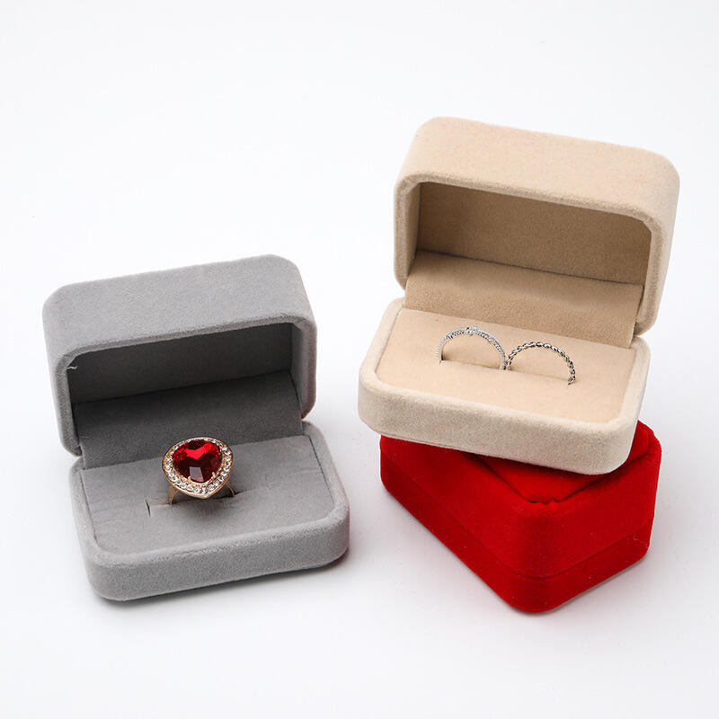 Wholesale Jewelry Box for Couple Rings JB-V09