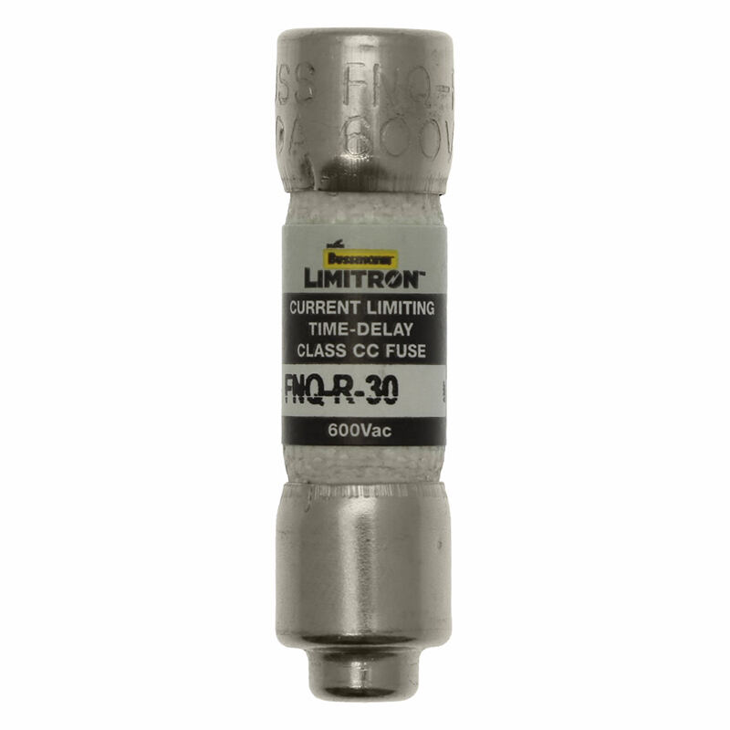 30A 600VAC FNQ-R-30 Class CC Time Delay Bussmann Fuse