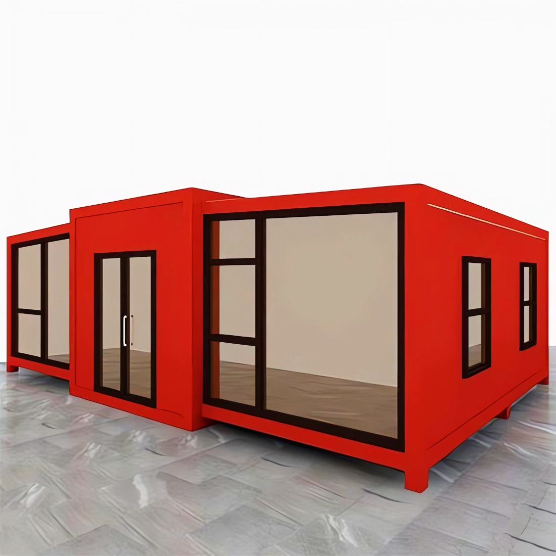 40ft vorgefertigtes modulares faltbares Containerhaus