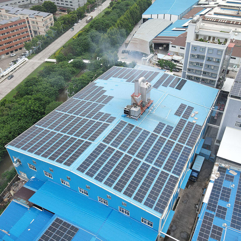 Knitted printing and dyeing Company 1600kWp PV Power station solar system