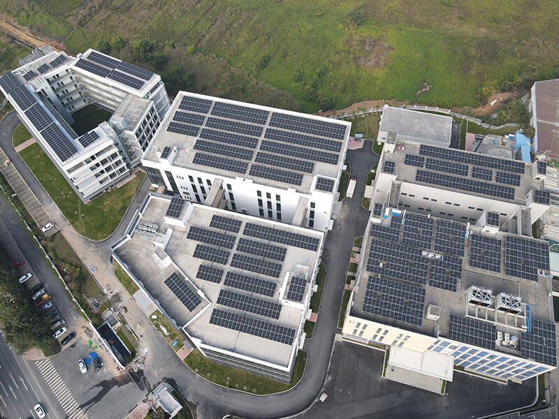 Foshan,China 1MW medicine company  completely solar system EPC project. manufacture