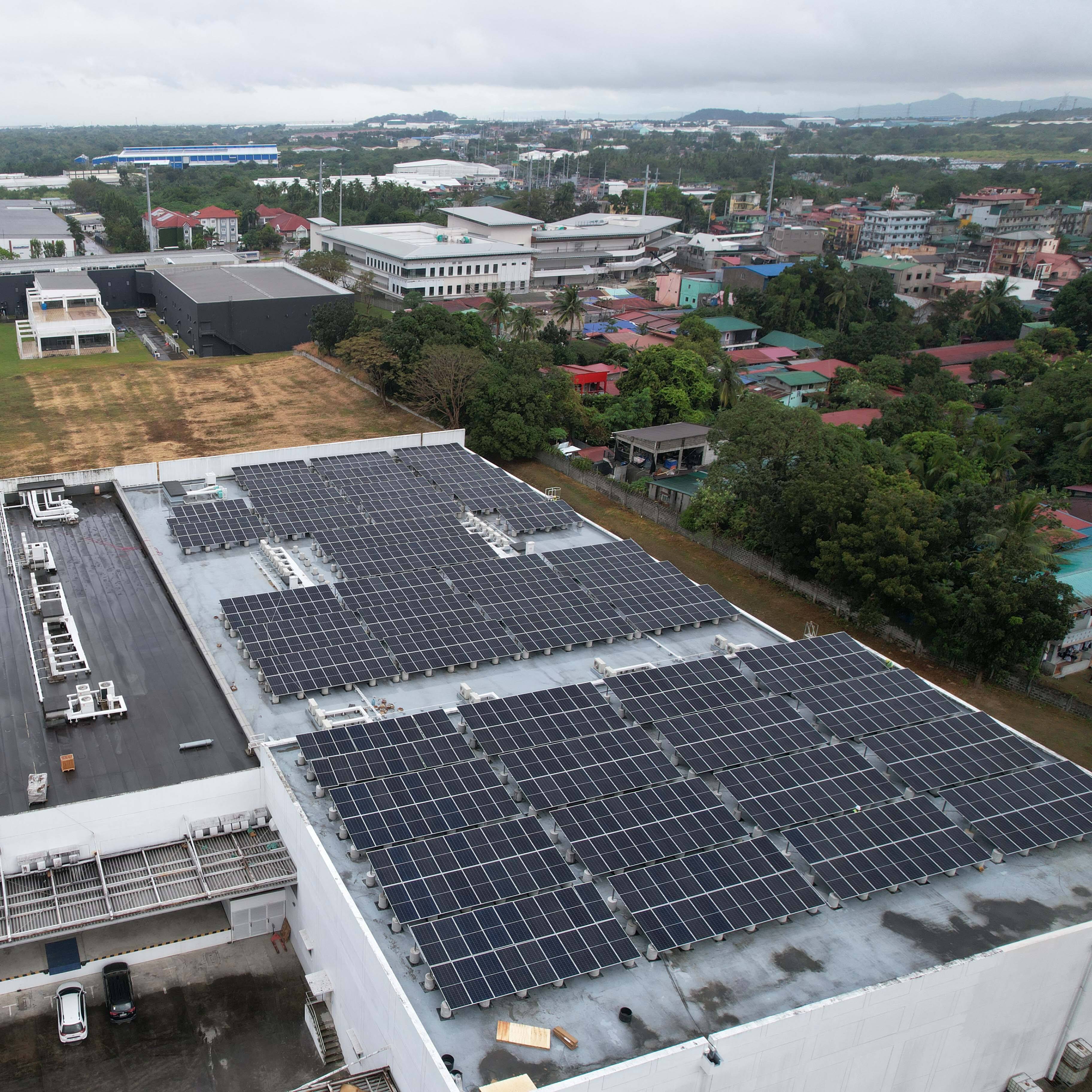 Phillipine Medicine factory ARKRAY INDUSTRIAL.INC 502 kW solar project 